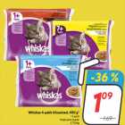 Whiskas 4-pakk kiisueined