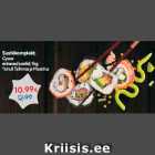 Allahindlus - Sushikomplekt;

