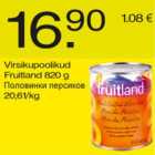 Allahindlus - Virsikupoolikud Fruitland