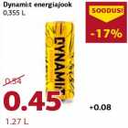 Allahindlus - Dynami:t energiajook 0,355 L