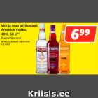 Viin ja muu piiritusjook
Arsenich Vodka,
40%, 50 cl**