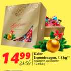 Allahindlus - Kalev
kommivaagen, 1,1 kg**