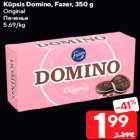 Allahindlus - Küpsis Domino, Fazer, 350 g

