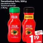 Allahindlus - Tomatiketšup Felix, 500 g

