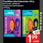 Allahindlus - Forellifilee viilud Kalameister, 100 g

