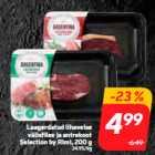 Laagerdatud lihaveise
välisfilee ja antrekoot
Selection by Rimi, 200 g