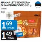 Allahindlus - MAMMA LET´S GO KAERA-ÕUNA PANNKOOGID 200 g