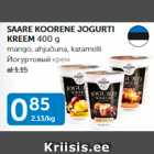 Allahindlus - SAARE KOORENE JOGURTI KREEM 400 g