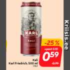 Allahindlus - Kali
Karl Friedrich, 500 ml