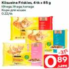 Allahindlus - Kiisueine Friskies, 4 tk x 85 g

