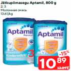 Allahindlus - Jätkupiimasegu Aptamil, 800 g
2; 3
