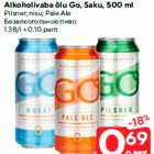 Allahindlus - Alkoholivaba õlu Go, Saku, 500 ml

