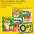 Allahindlus - Kiisueine Kitekat, 4 tk x 100 g

