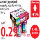 Allahindlus - Actimel jogurtijook