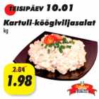 Allahindlus - Kartuli-köögiviljasalat