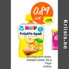 Allahindlus - Bio Hipp pirni-õuna-banaani püree, 90 g