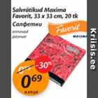 Магазин:Maxima,Скидка:Салфетки