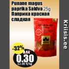 Allahindlus - Punane magus
paprika Saldva 25g
