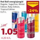 Allahindlus - Red Bull energiajoogid