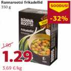 Rannarootsi frikadellid
350 g