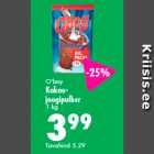 O´boy Kakaojoogipulber 1 kg