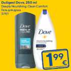 Dušigeel Dove, 250 ml
