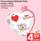 Allahindlus - Kompvekikarp Raffaello Süda, Ferrero, 140 g