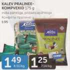KALEV PRALINEEKOMPVEKID 175 G