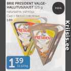 BREE PRESIDENT VALGEHALLITUSJUUST 125 G