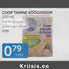 Allahindlus - COOP TAIMNE KÖÖGIKREEM 200 ml