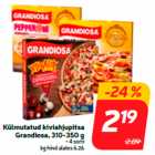 Külmutatud kiviahjupitsa
Grandiosa, 310-350 g
