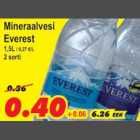 Allahindlus - Mineraalvesi Everest