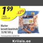 Allahindlus - Marine krevett koorimata 70/90  500 g