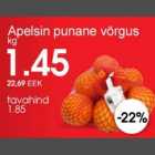Apelsin punane võrgus