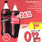 Karastusjook, 2l *Coca-Cola *Coca-Cola-Zero