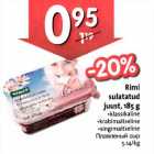 Rimi sulatatud juust, 185 g .klassikaline . krabimaitseline .singimaitseline
