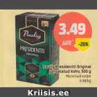Paulig Presidenttui Original jahvatatud kohv, 500 g