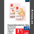 Praetud tšeburekid Uvic, 250 g