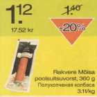 Магазин:Säästumarket,Скидка:Полукопчёная колбаса