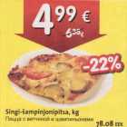 Магазин:Hüper Rimi, Rimi,Скидка:Пицца с ветчиной и шампиньонами