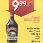 Alkohol - Liköör Baileys Irish Cream