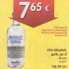 Allahindlus - Viin Absolut