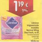 Allahindlus - Libresse hügieeniside Invisible Normal Wing Deo Fresh