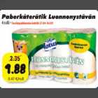 Paberkäterätik Luonnonystävän 4 rulli
