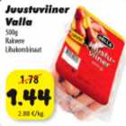 Juustuviiner Valla 500g