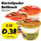 Allahindlus - Kartulipuder BalSnack 50g 3 sorti