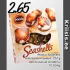 Poesia Seashells šokolaadikompvekid, 250 g