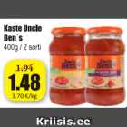 Allahindlus - Kaste Uncle Ben´s 