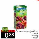 Õuna-viinamarjanektar
0,95L
