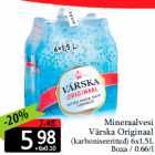 Mineraalvesi
Värska Originaal 